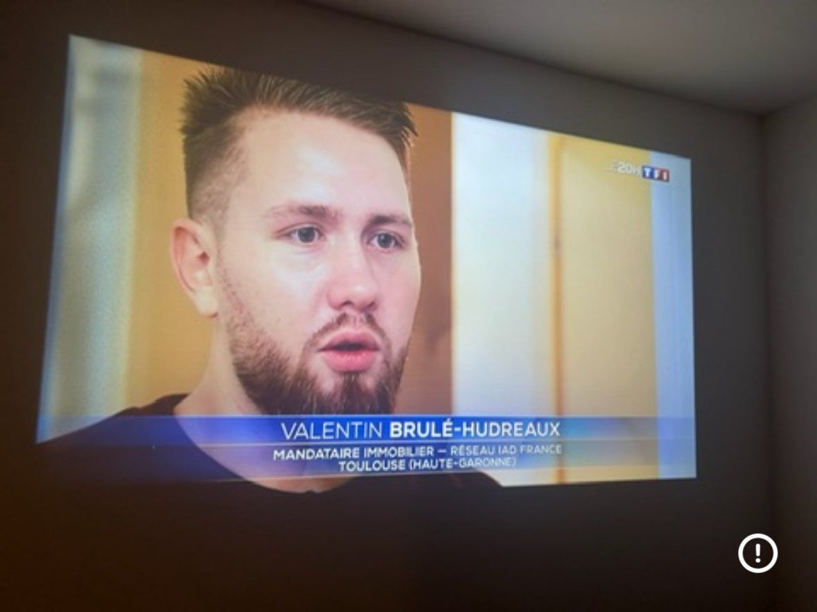 Valentin Brulé-Hudreaux interviewé au journal de 20H de TF1